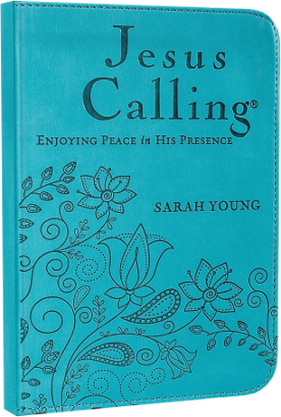 Jesus Calling  Teal Cover Deluxe Edition with Scripture 